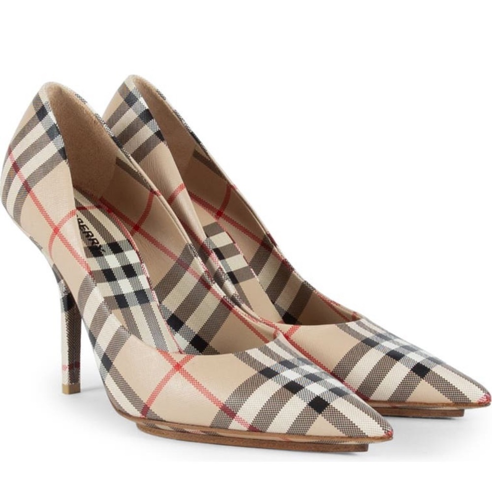 COPY - Aubri check pointed toe pump